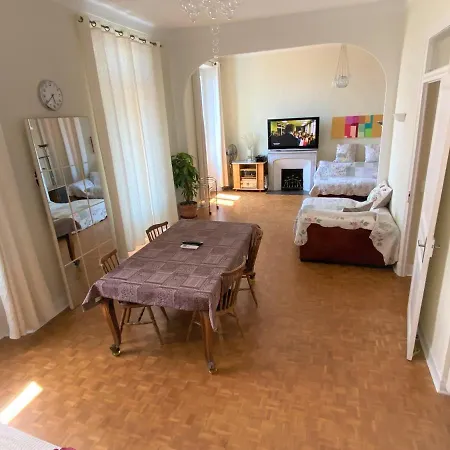 Vue Mer Jardin Chateau Plages Palais Des Festivals Lumineux Et Spacieux Au Calme 公寓 *